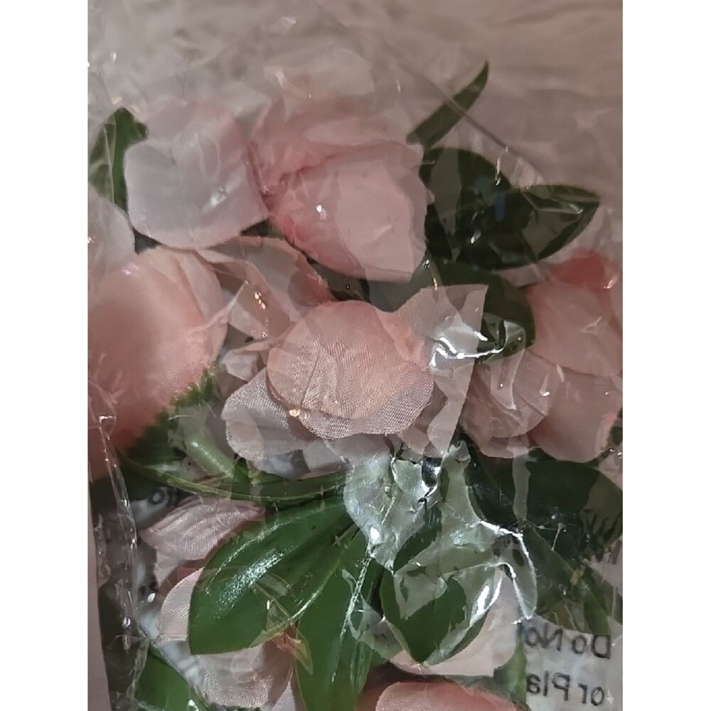 Faux Floral Mini Wreth And Pack Stem Plant Pick Green White Reds Pink Colorful - Picture 7 of 15